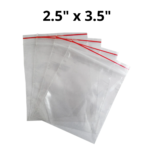 Zip Lock Plastic Bag 2.5"x3.5"