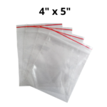 Zip Lock Plastic Bag 4"x5"