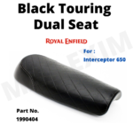 Black Touring Dual Seat