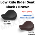 Low Ride Rider Seat