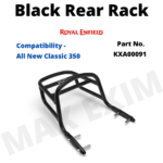 Black Rear Rack